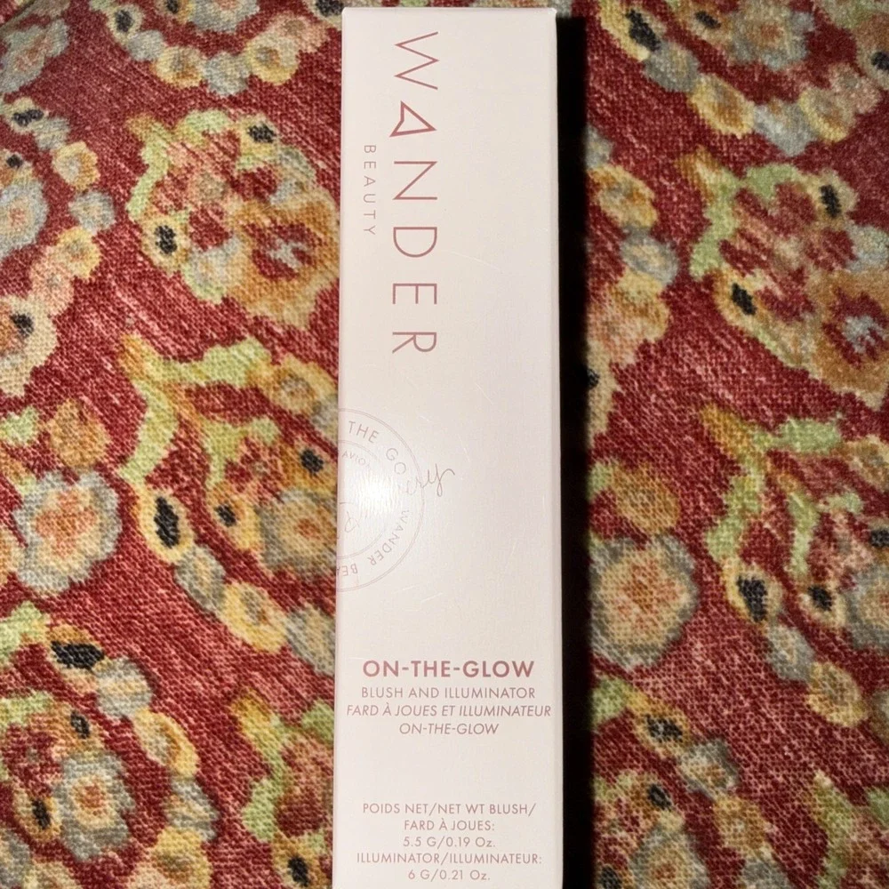 Wander Beauty On-the-Glow Blush & Illuminator Sienna Sunset/Nude Glow | MSRP=$38